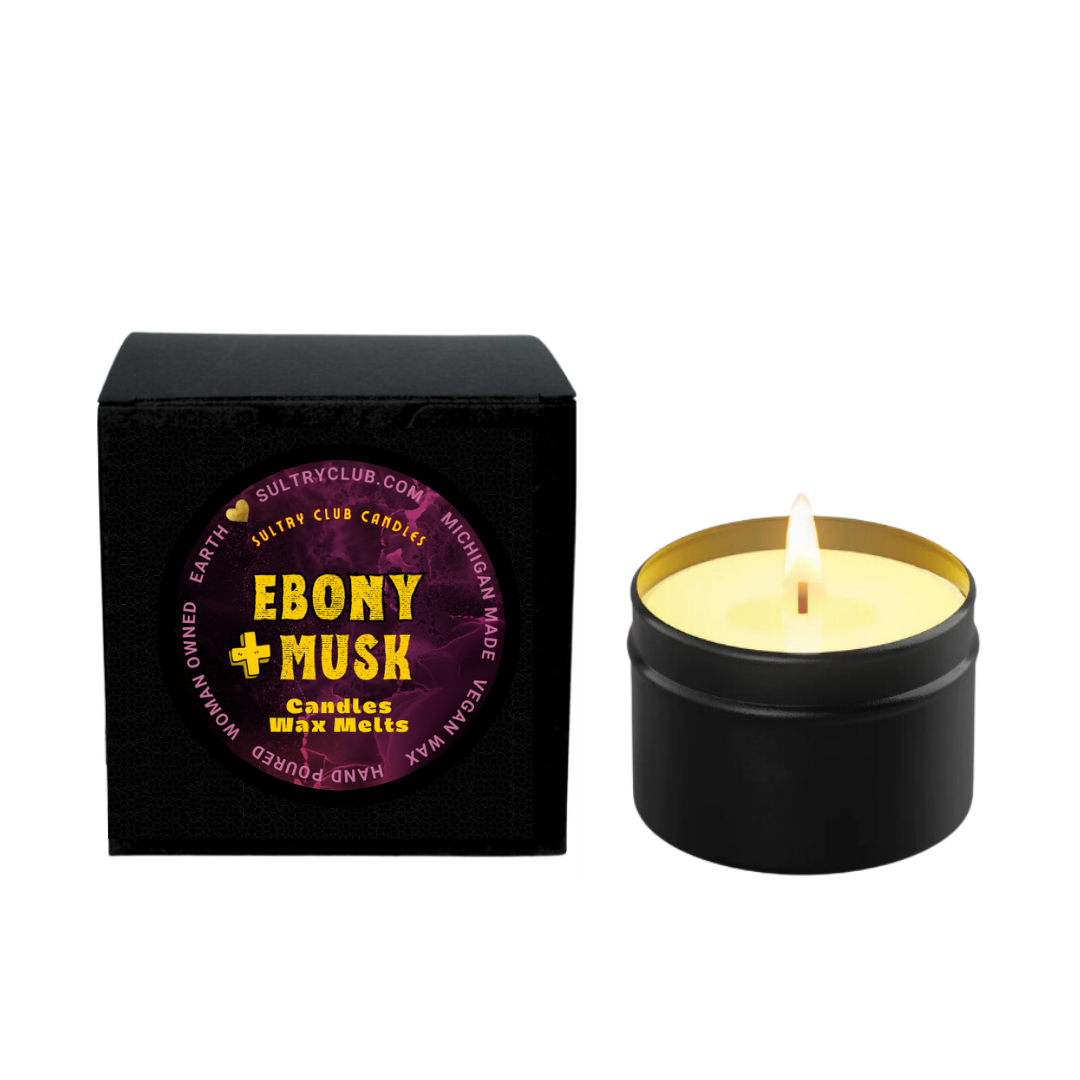 EBONY & MUSK VEGAN Candle