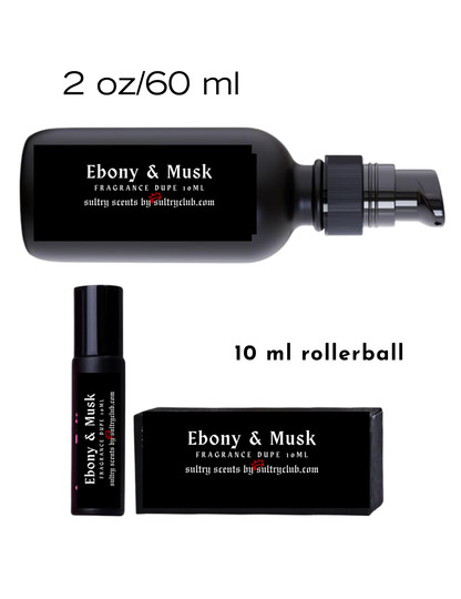 EBONY AND MUSK EDP ROLLERBALL PEN