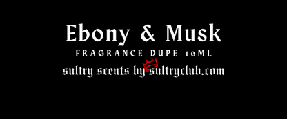 EBONY AND MUSK EDP ROLLERBALL PEN