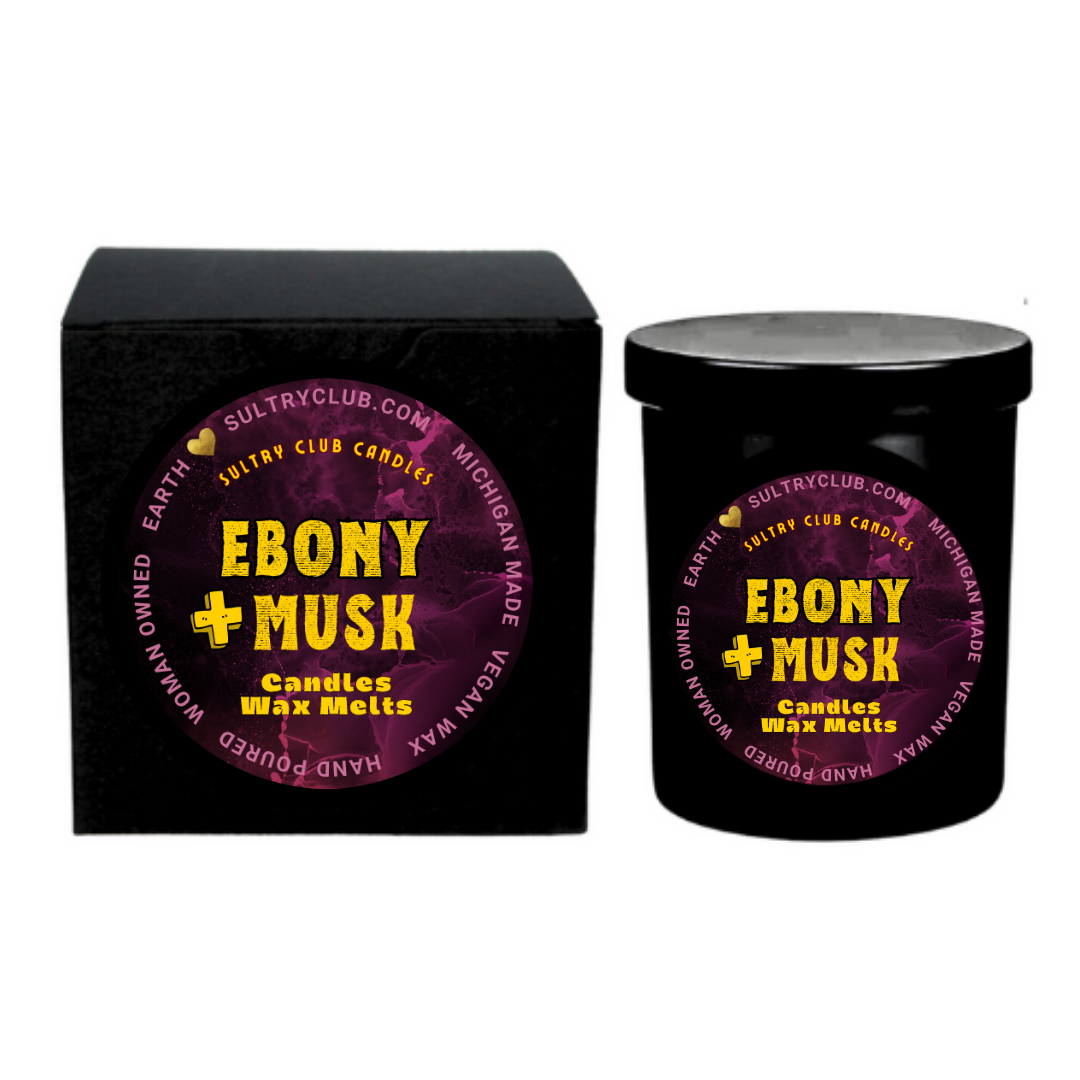 EBONY & MUSK VEGAN Candle