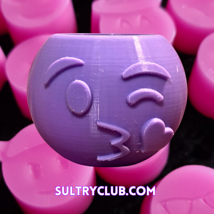 Emoji Wax Melts With 3D Printed Jar