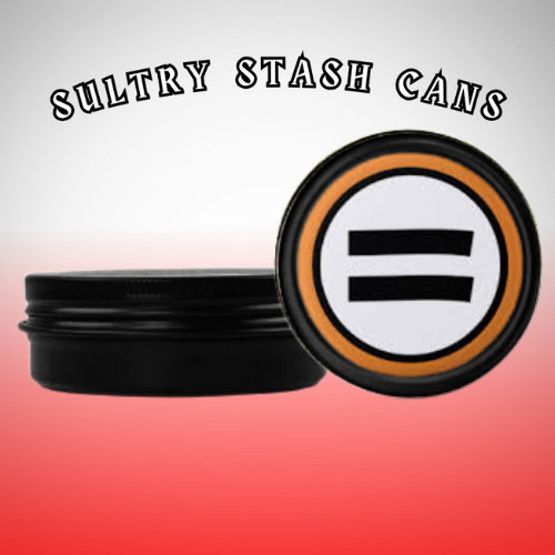 LBGTQ Stash Tin - Round Storage Container (Several Styles)