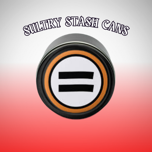 LBGTQ Stash Tin - Round Storage Container (Several Styles)