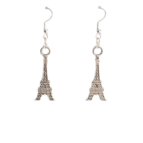 EIFFEL TOWER CHARM EARRINGS