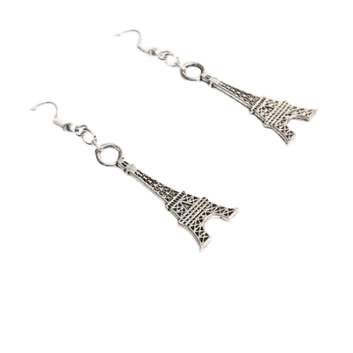 EIFFEL TOWER CHARM EARRINGS