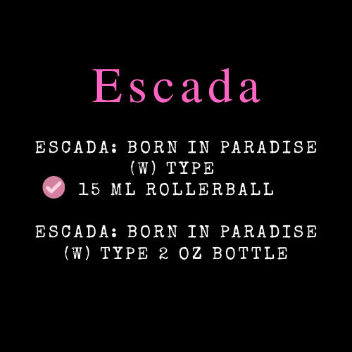 Escada Inspired Fragrances