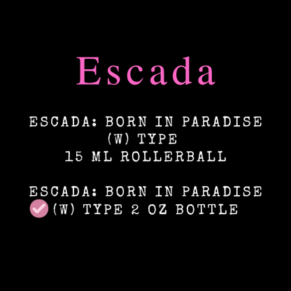 Escada Inspired Fragrances
