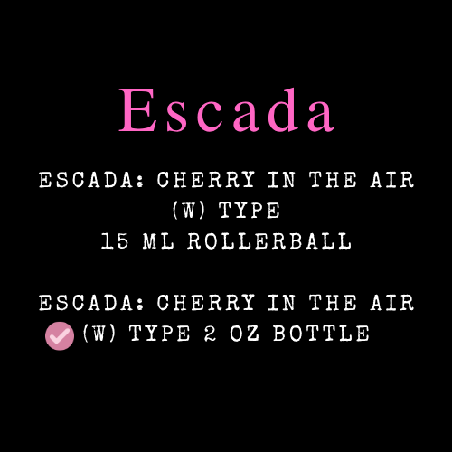 Escada Inspired Fragrances