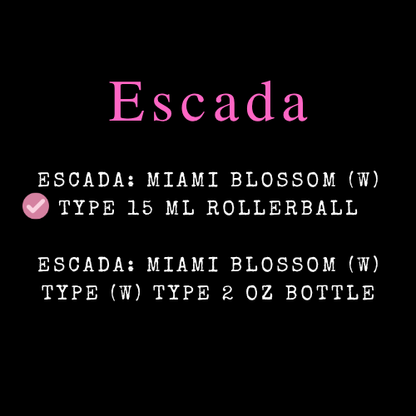 Escada Inspired Fragrances
