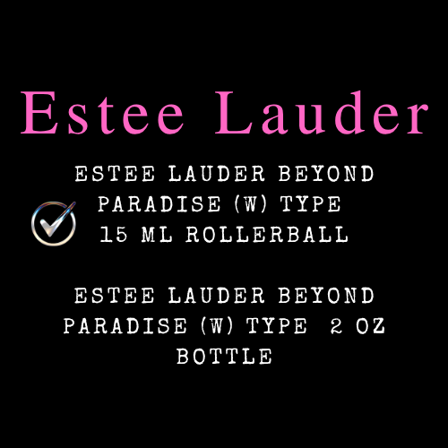 Estee Lauder Inspired Fragrances
