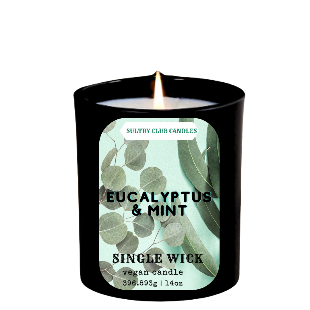 Eucalyptus & Mint Vegan Candle