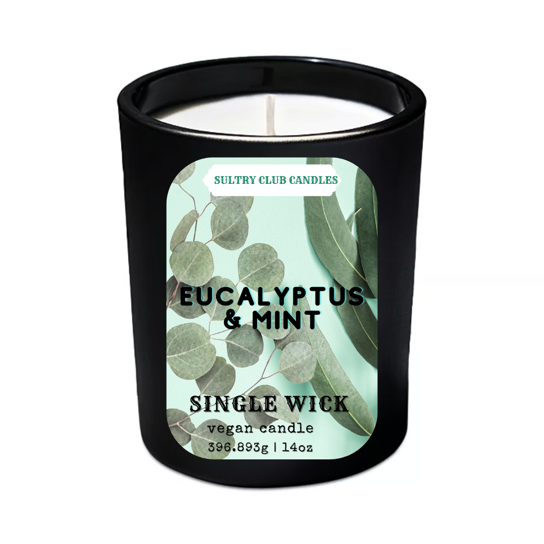 Eucalyptus & Mint Vegan Candle