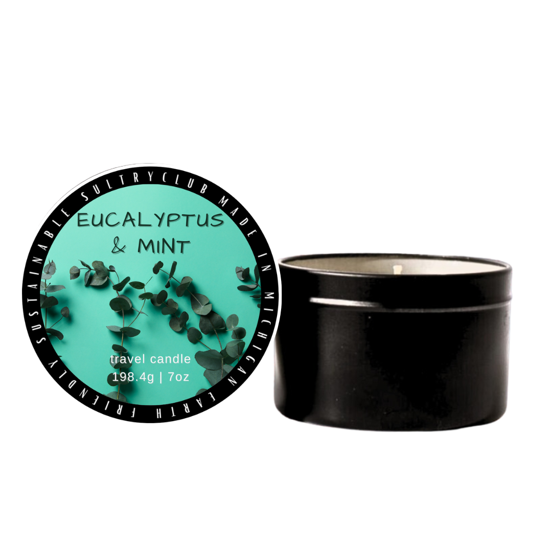 Eucalyptus & Mint Vegan Candle