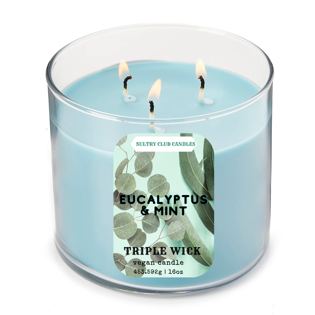 Eucalyptus & Mint Vegan Candle