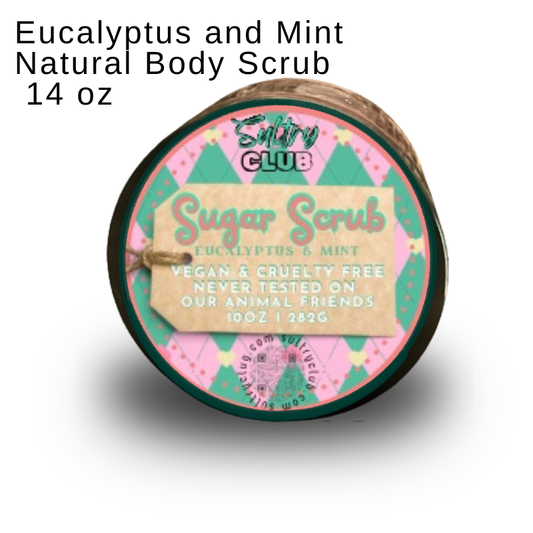 Eucalyptus and Mint Sugar Scrub™ by Sultry Club Spa