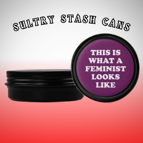 WOMEN Stash Tin - Round Storage Container