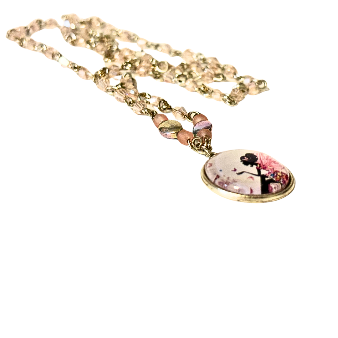 Fairy Kisses Artisan Crafted Necklace