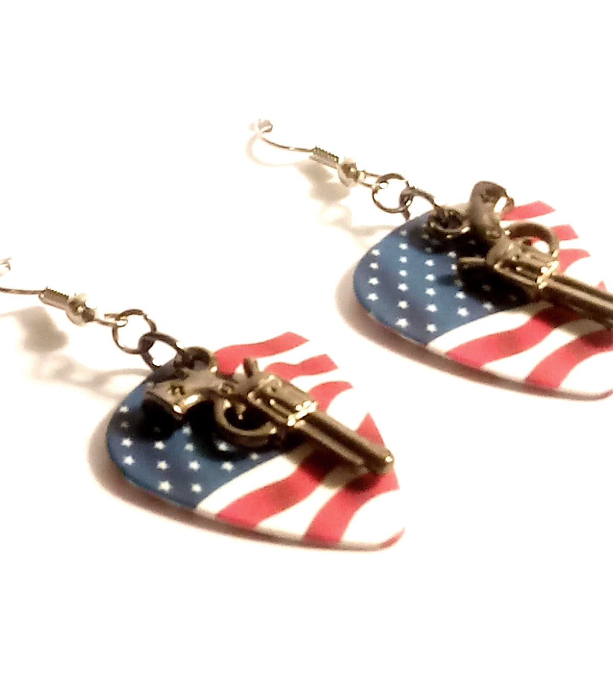 Fender USA Flag Pick Earrings