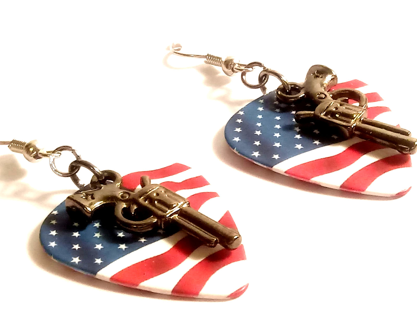 Fender USA Flag Pick Earrings