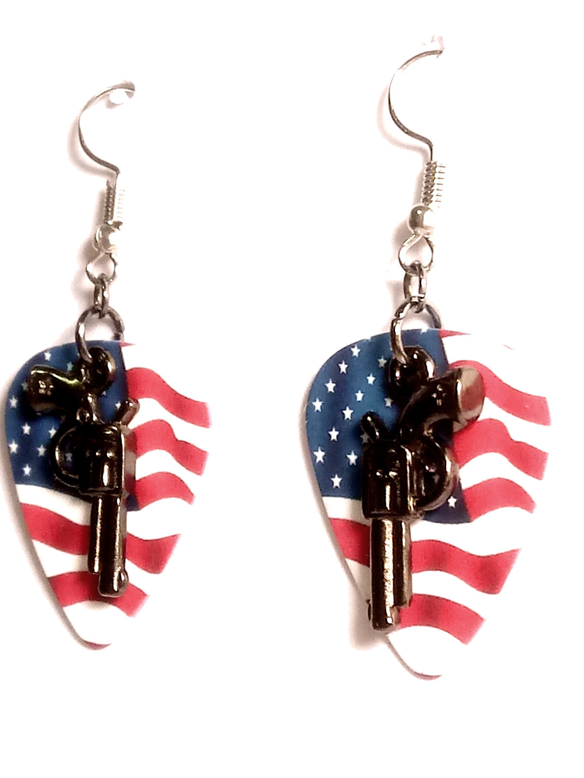 Fender USA Flag Pick Earrings