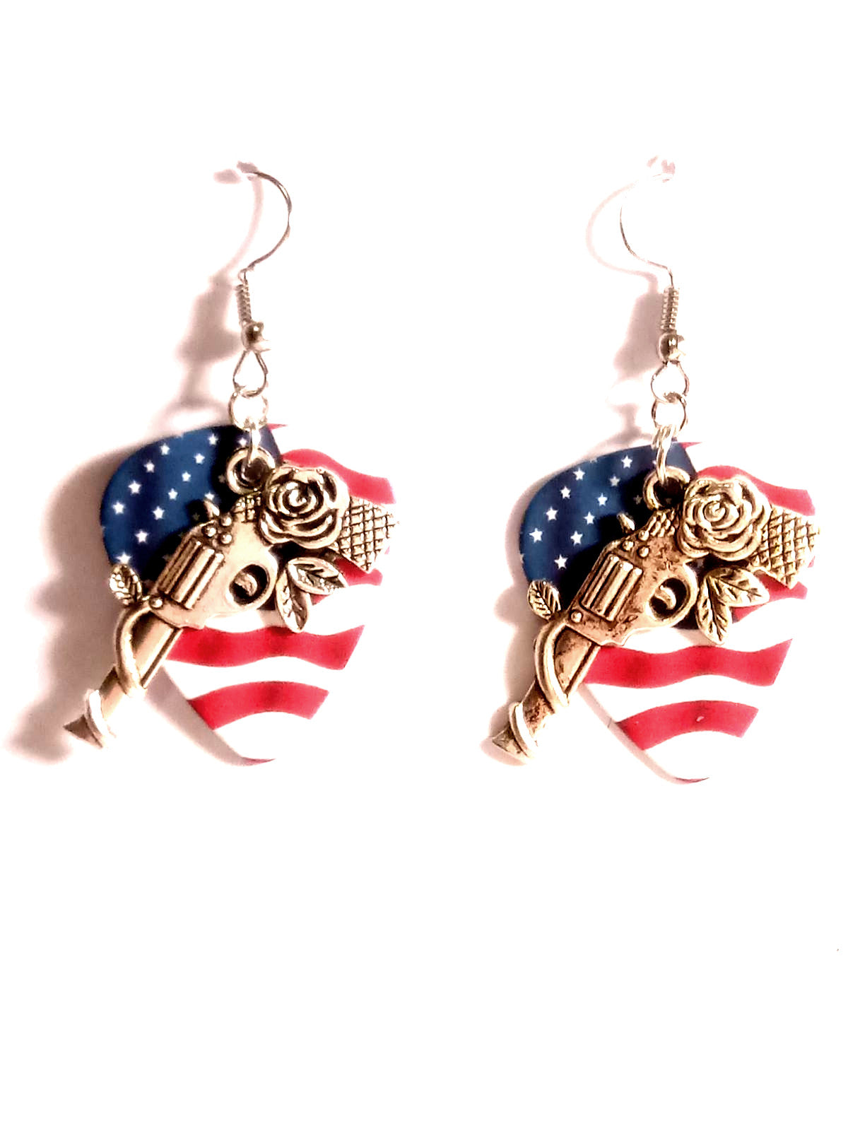 Fender USA Flag Pick Earrings