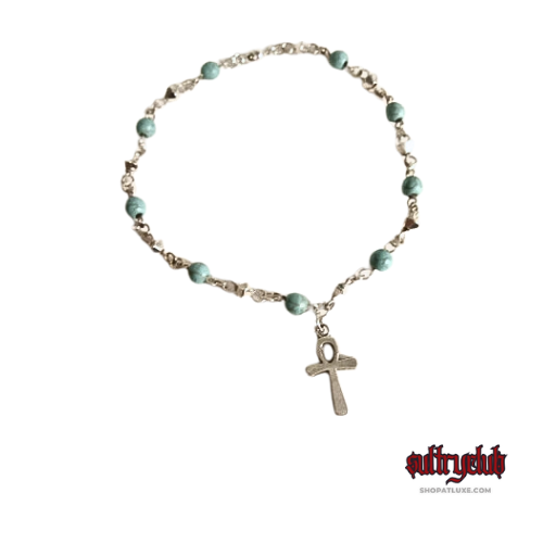 Fertility Goddess Turquoise Anklet