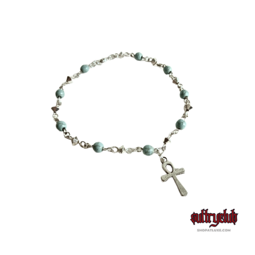 Fertility Goddess Turquoise Anklet