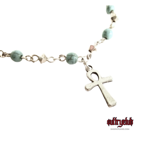 Fertility Goddess Turquoise Anklet