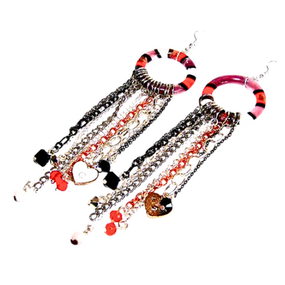 Glass Meets Metals Original Earrings