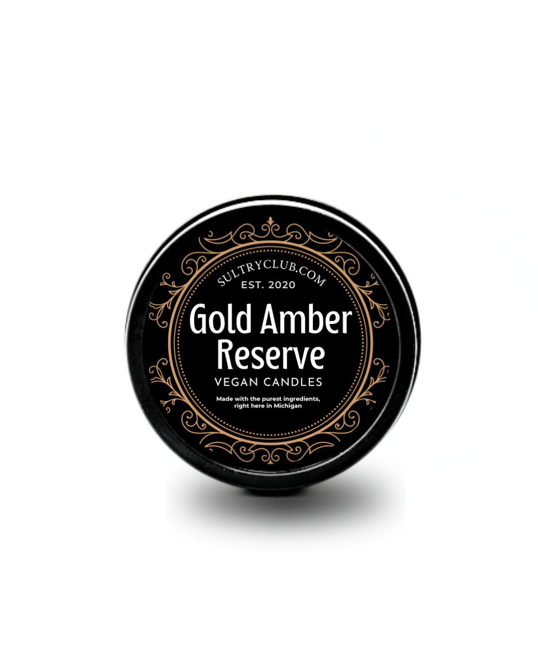 Golden Amber Reserve Vegan Candle