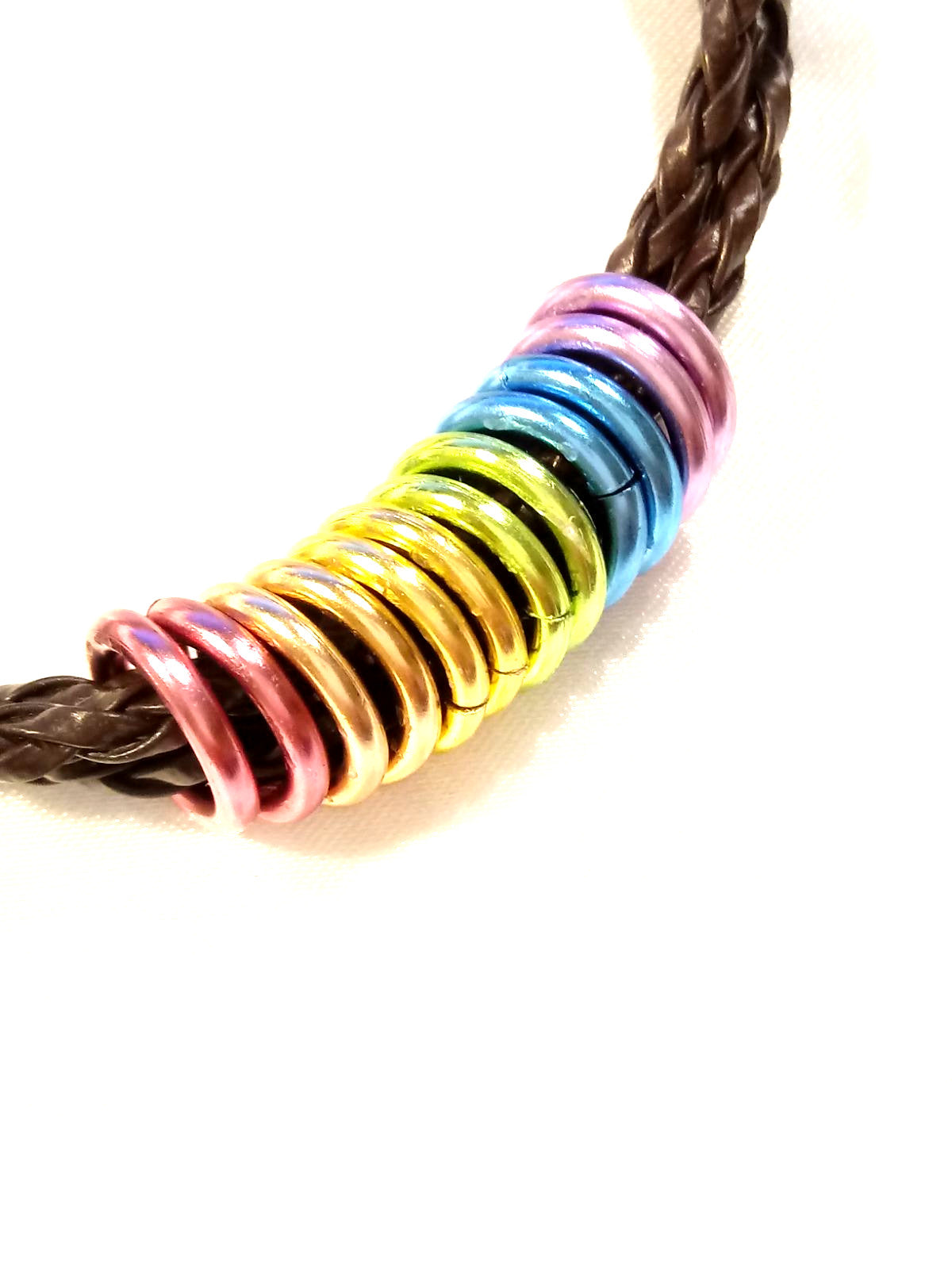 Got Pride Rainbow Rings Wrap Bracelet