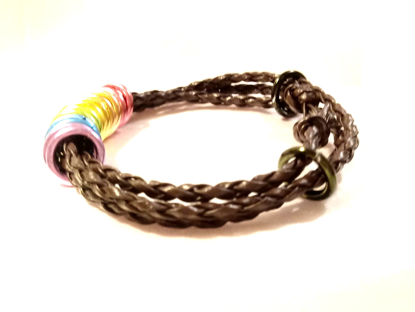 Got Pride Rainbow Rings Wrap Bracelet