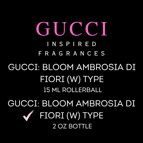 GUCCI INSPIRED FRAGRANCES
