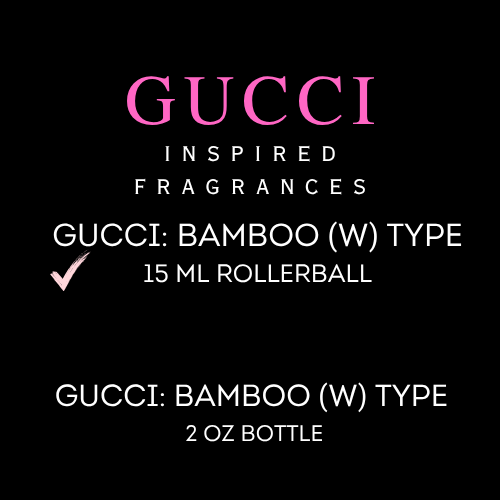 GUCCI INSPIRED FRAGRANCES
