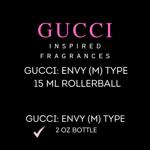 GUCCI INSPIRED FRAGRANCES