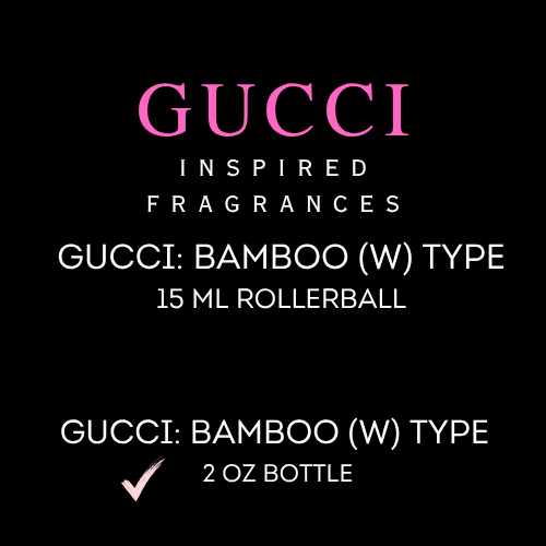 GUCCI INSPIRED FRAGRANCES