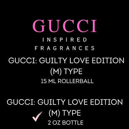 GUCCI INSPIRED FRAGRANCES