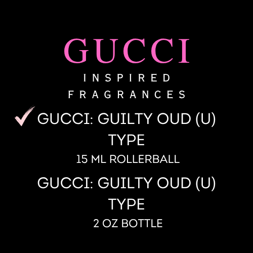 GUCCI INSPIRED FRAGRANCES