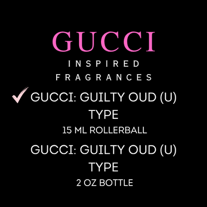 GUCCI INSPIRED FRAGRANCES