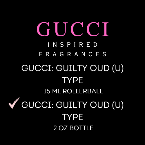 GUCCI INSPIRED FRAGRANCES