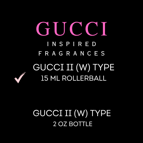 GUCCI INSPIRED FRAGRANCES