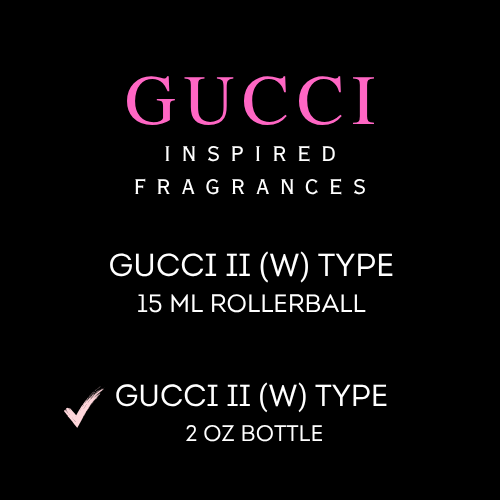 GUCCI INSPIRED FRAGRANCES