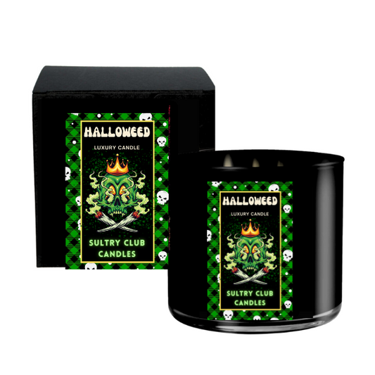 HALLOWEED 8 Oz Vegan Candle