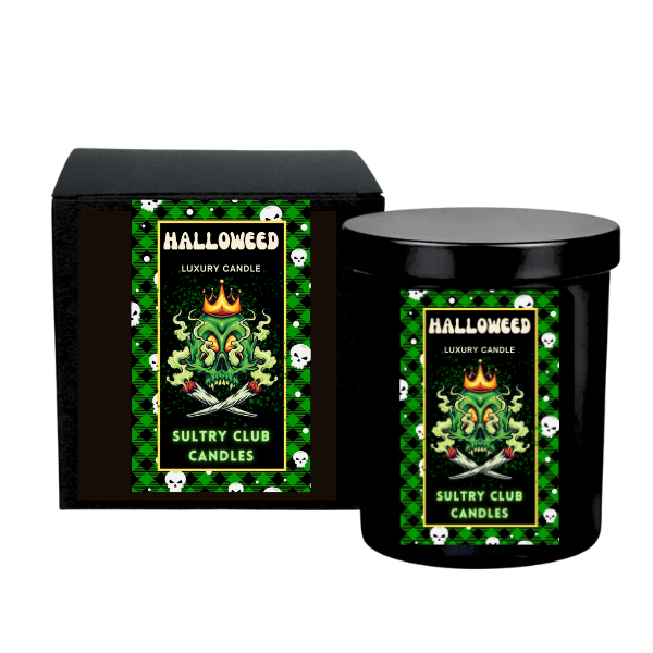 HALLOWEED 8 Oz Vegan Candle