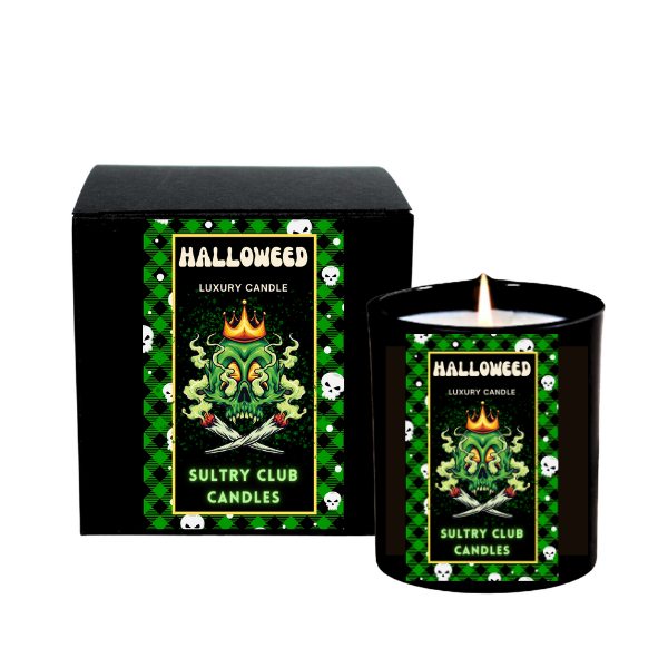 HALLOWEED 8 Oz Vegan Candle