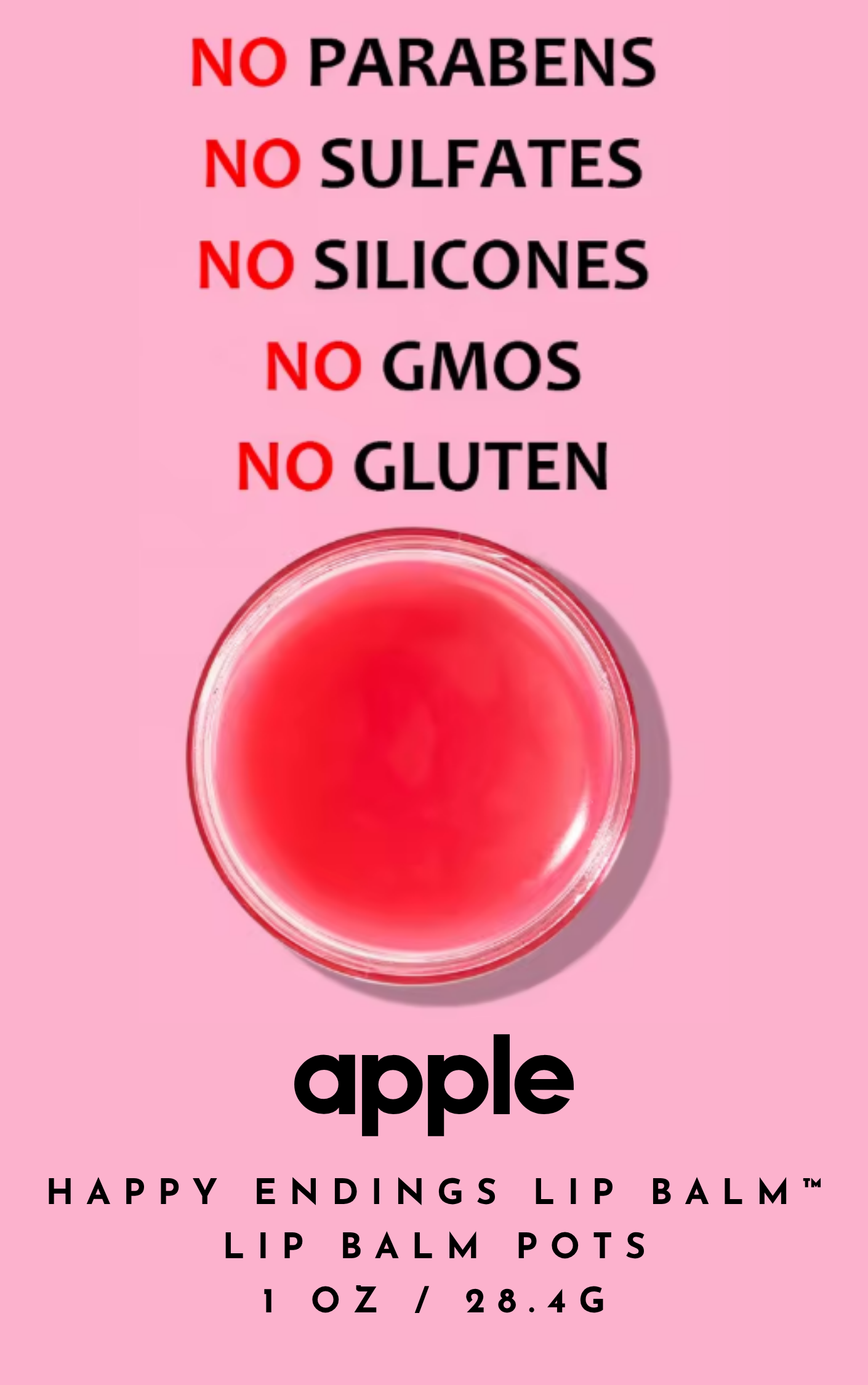 HAPPY ENDINGS LIP BALM™ APPLE