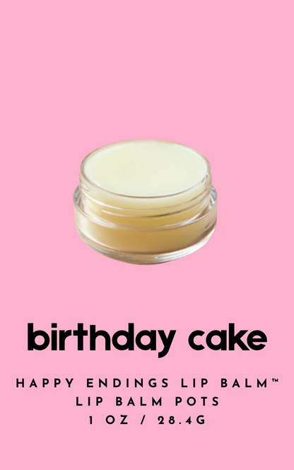 HAPPY ENDINGS LIP BALM™ BIRTHDAY CAKE