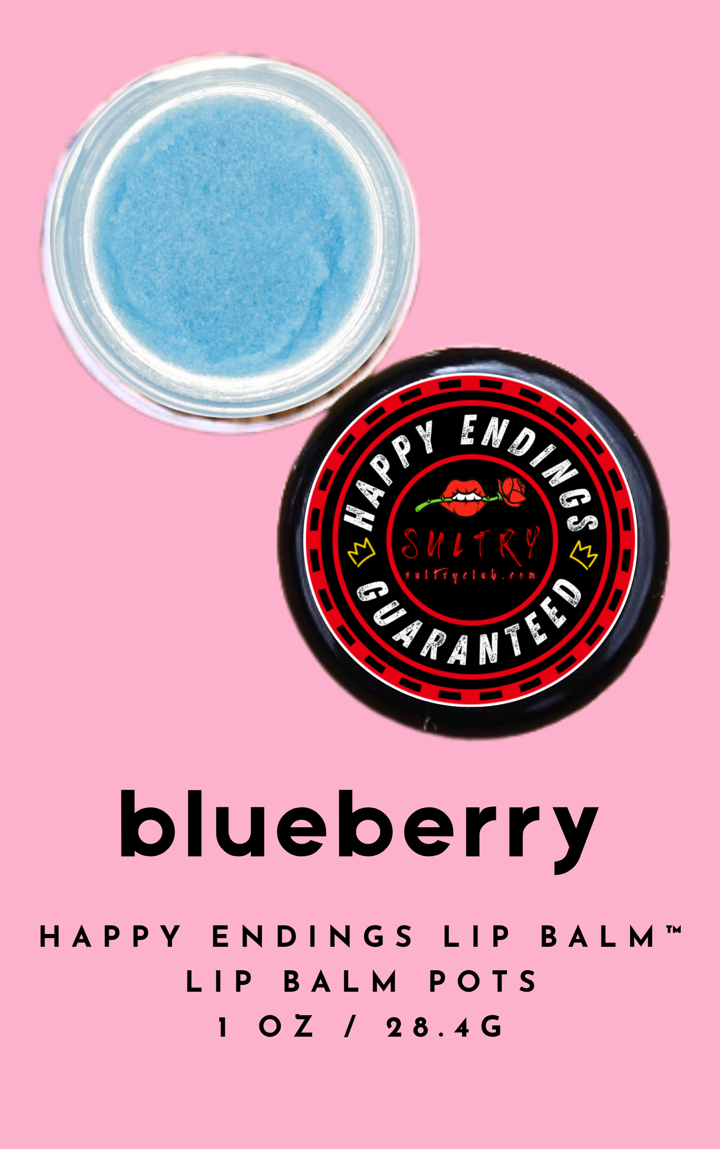 HAPPY ENDINGS LIP BALM™ BLUEBERRY