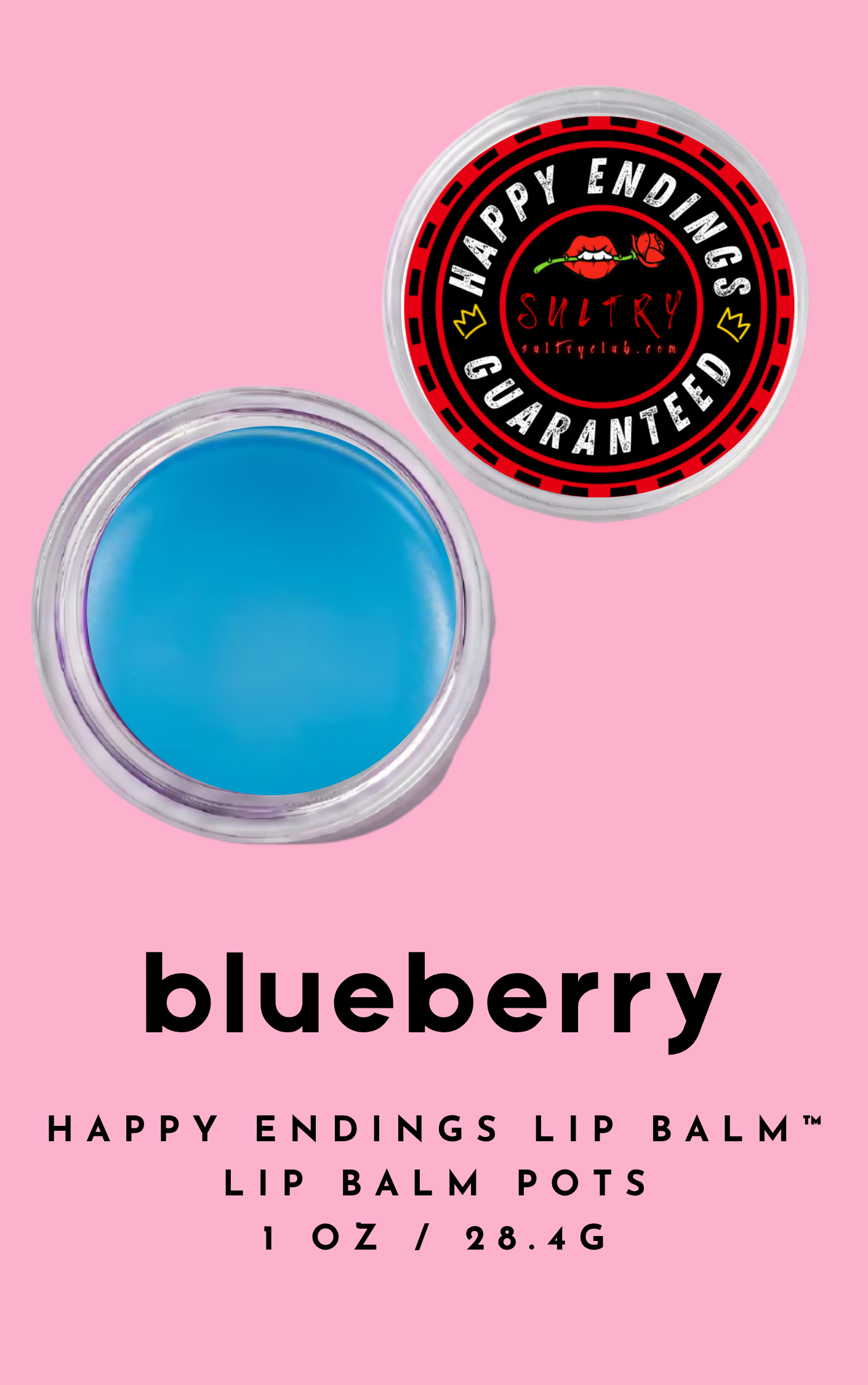 HAPPY ENDINGS LIP BALM™ BLUEBERRY