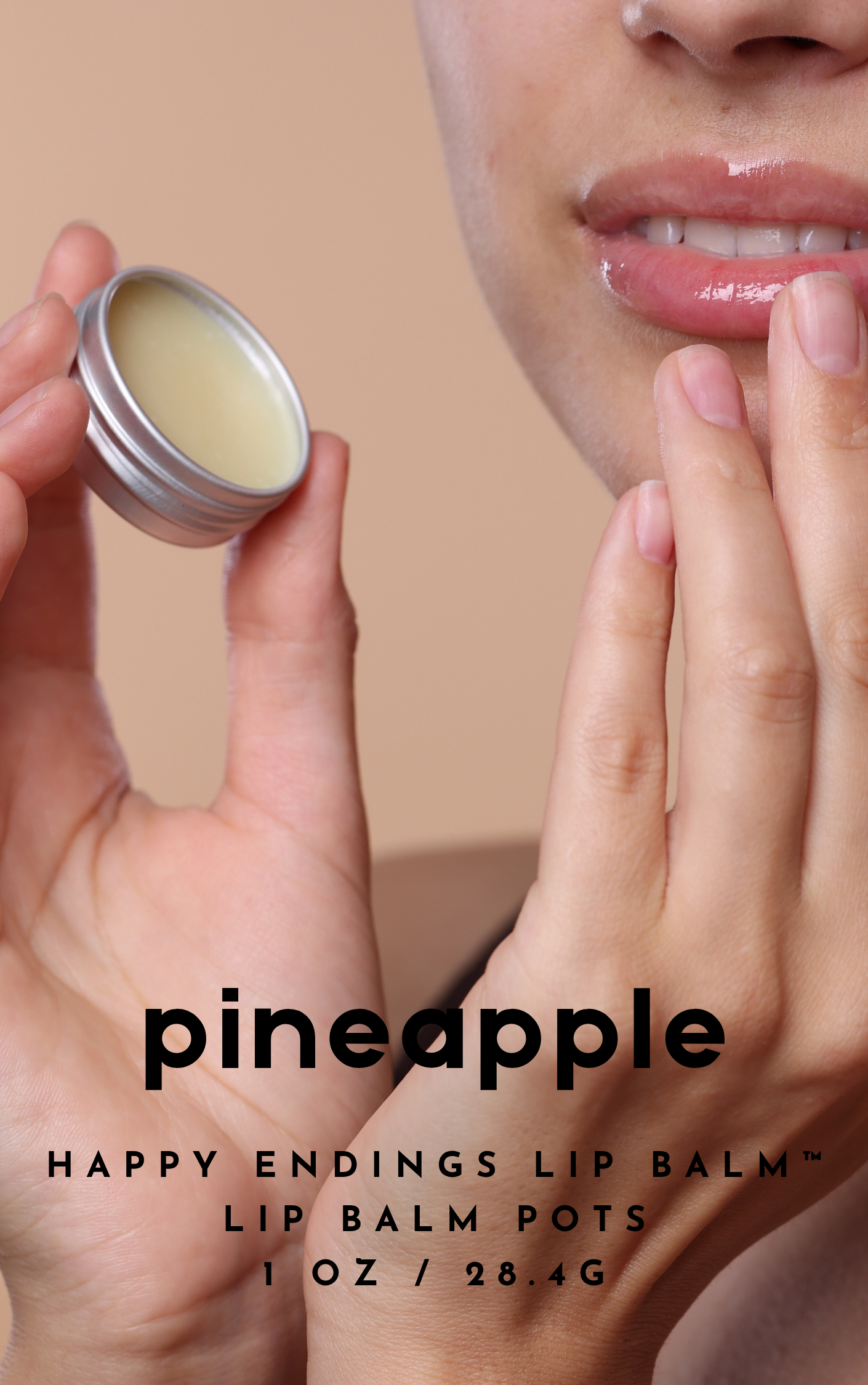 HAPPY ENDINGS LIP BALM™ PINEAPPLE